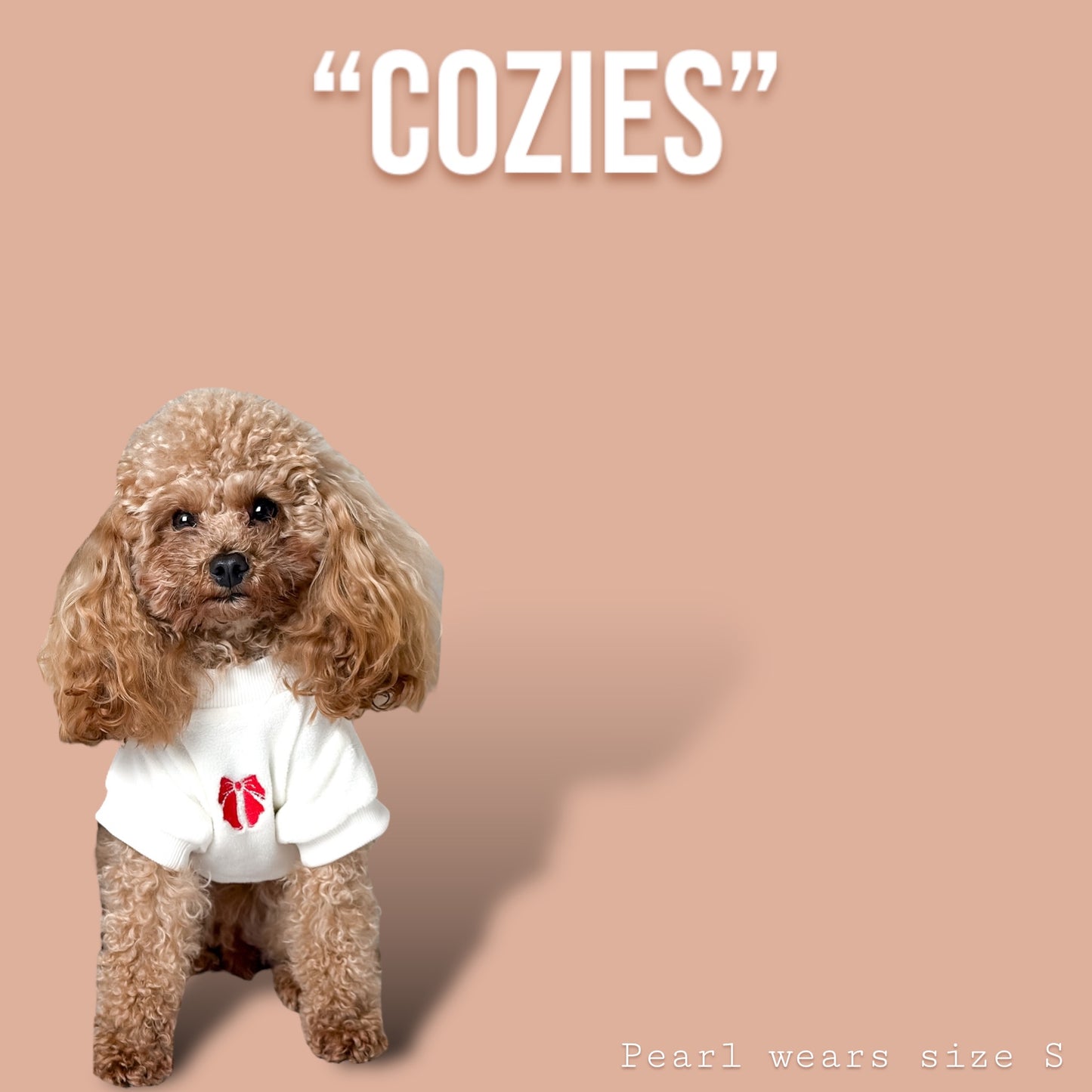COZIES Fleece Sweatshirt - Cream