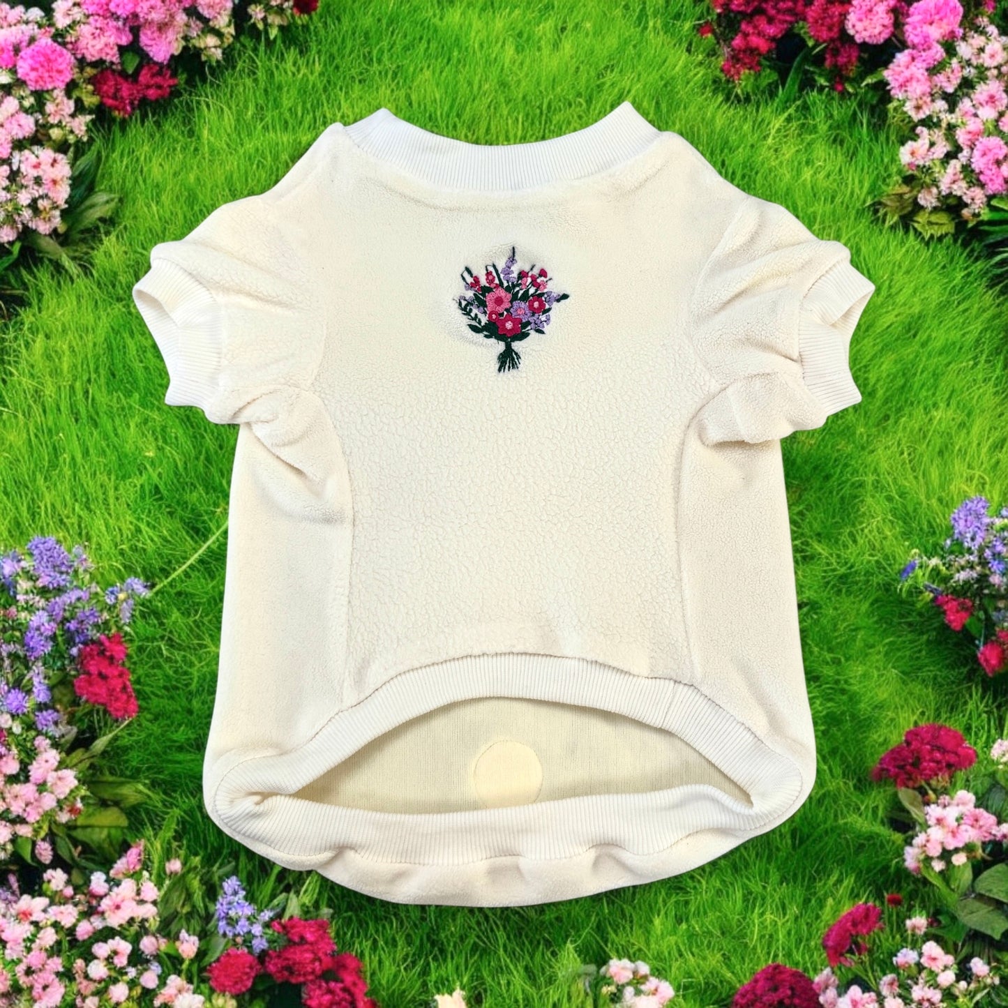 COZIES Fleece Sweatshirt - Cream