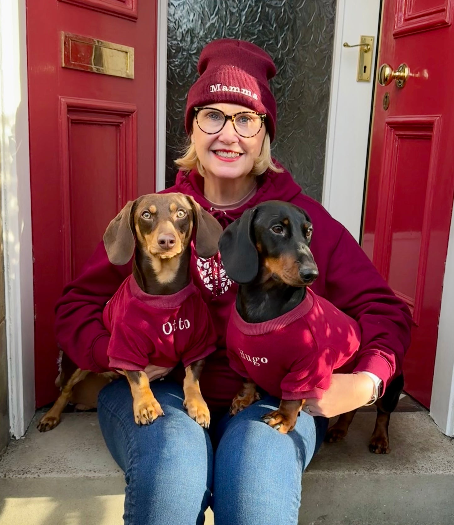COZIES Fleece Sweatshirt - Burgundy
