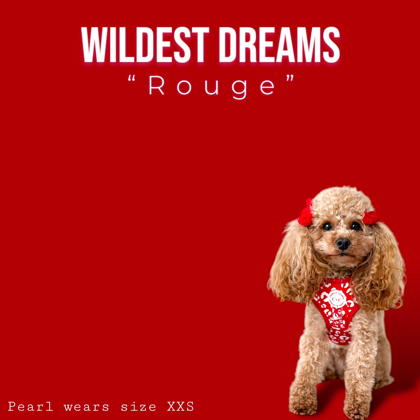 Adjustable Harness - 'Wildest Dreams - Rouge'