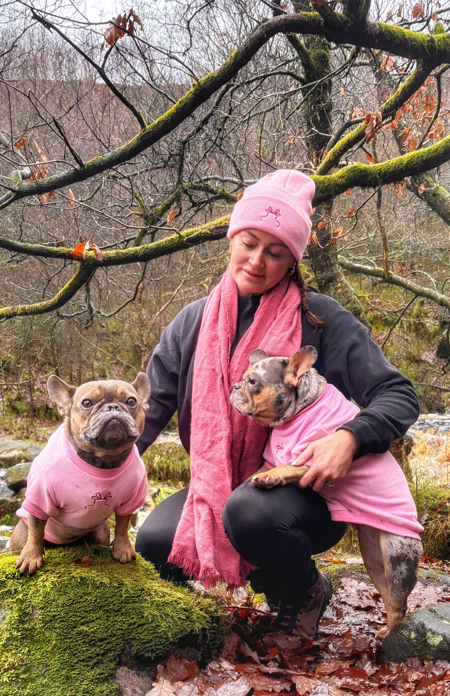 COZIES Fleece Sweatshirt - Pink