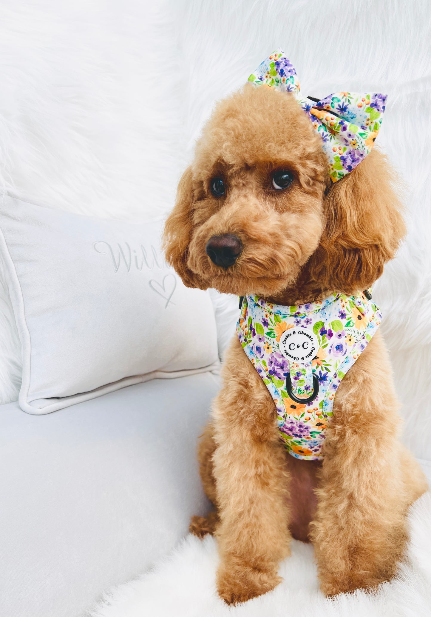 Adjustable harness - 'Once Upon A Flower'