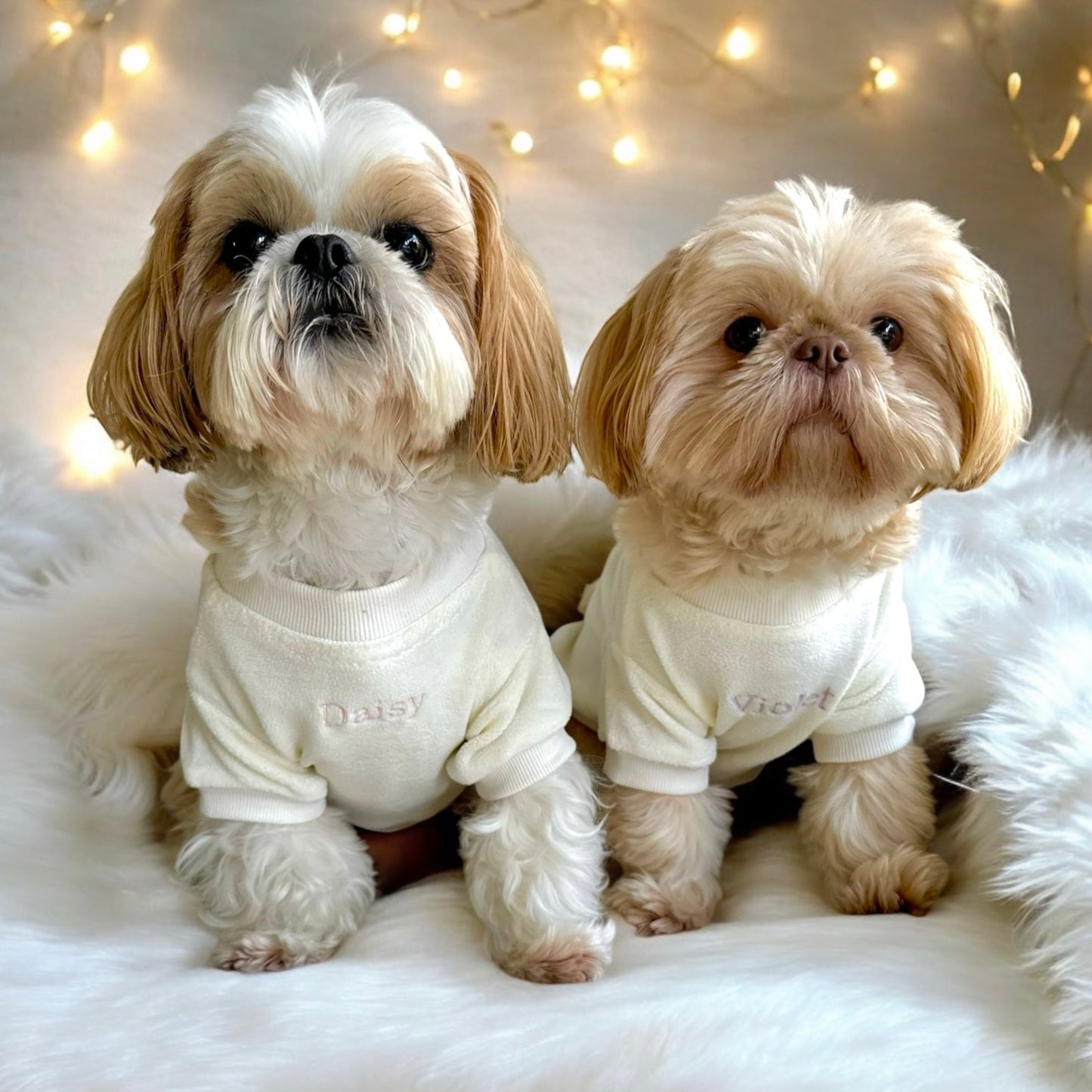 COZIES Fleece Sweatshirt - Cream