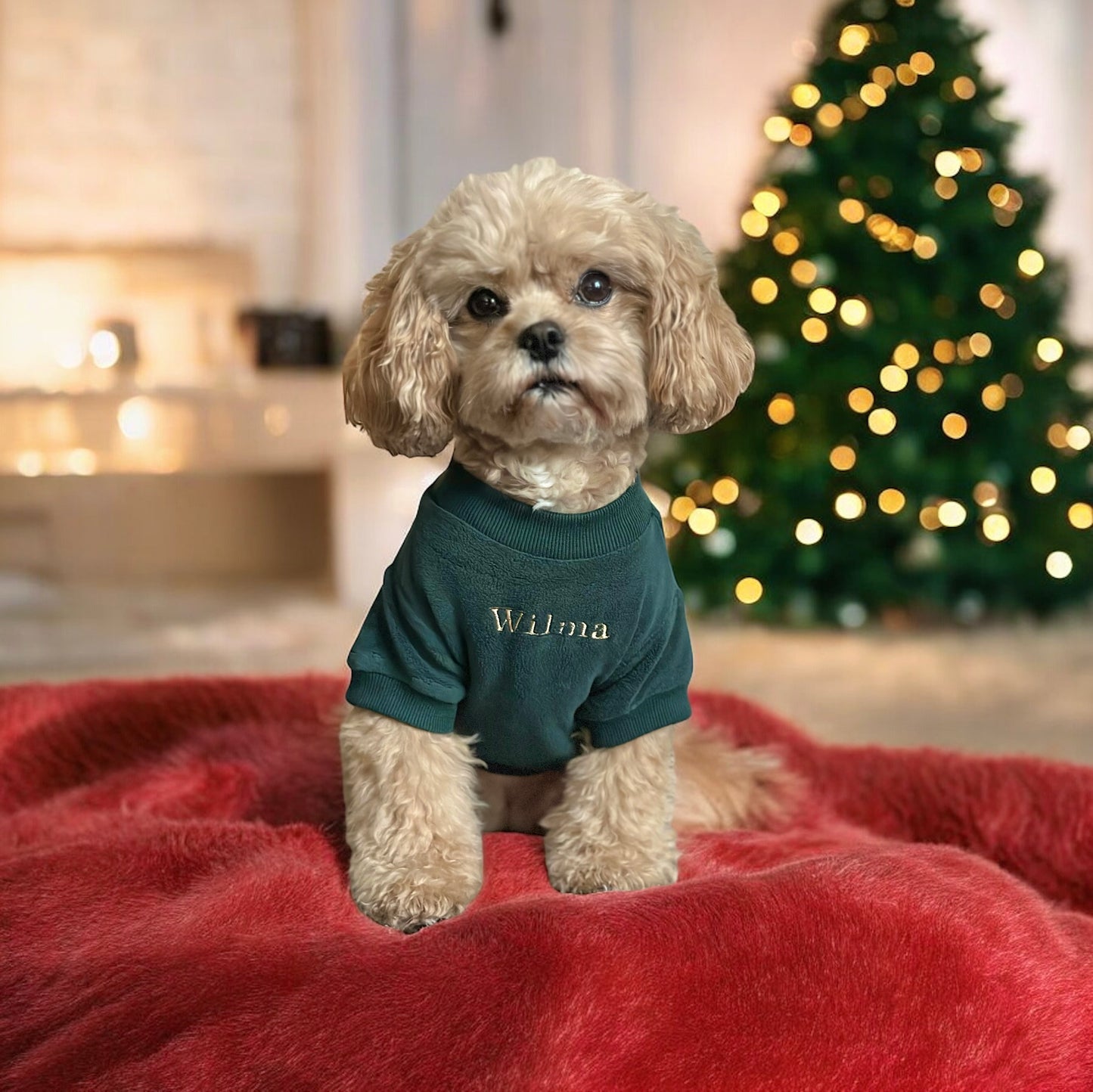 COZIES Fleece Sweatshirt - Dark Green