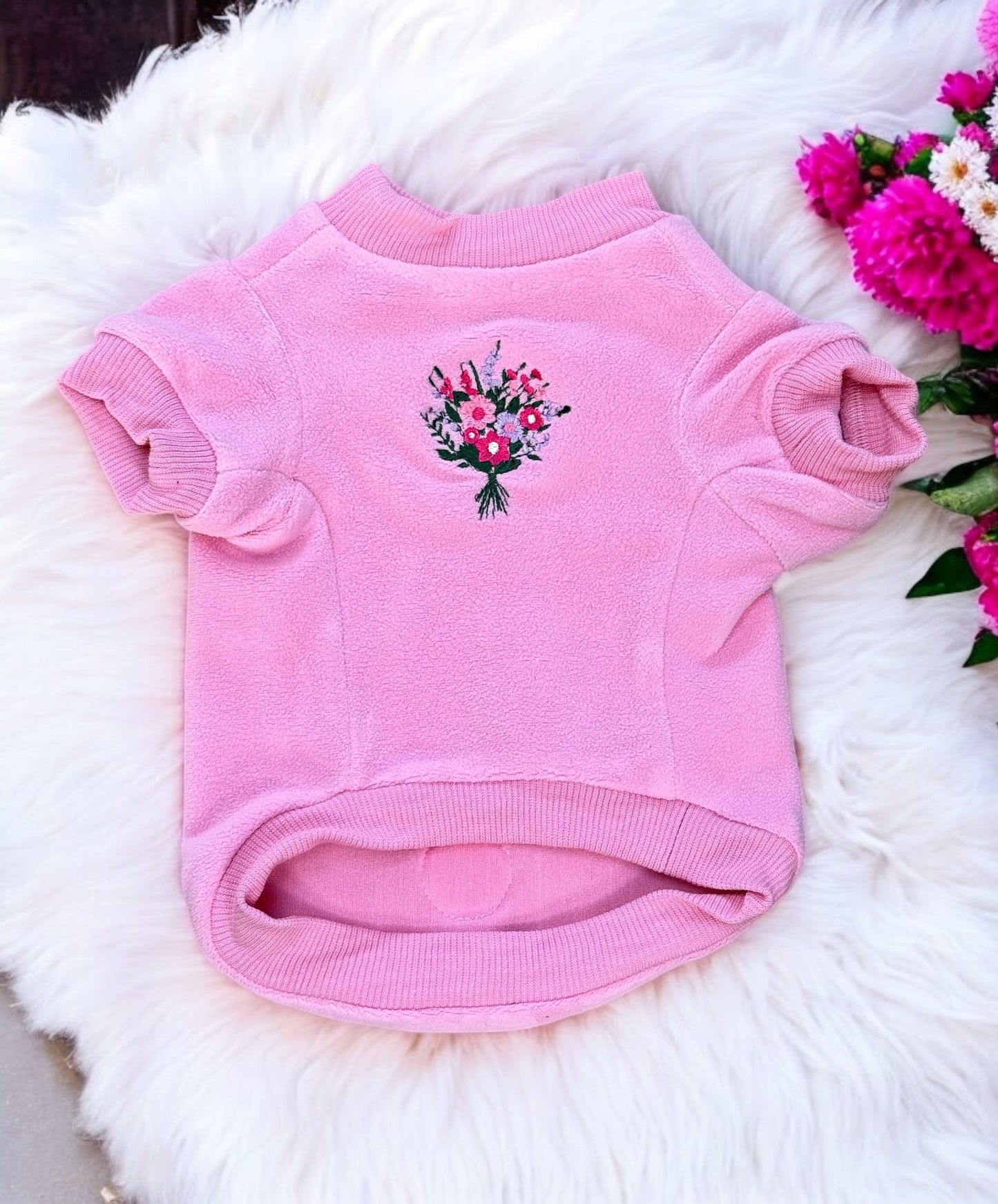 COZIES Fleece Sweatshirt - Pink