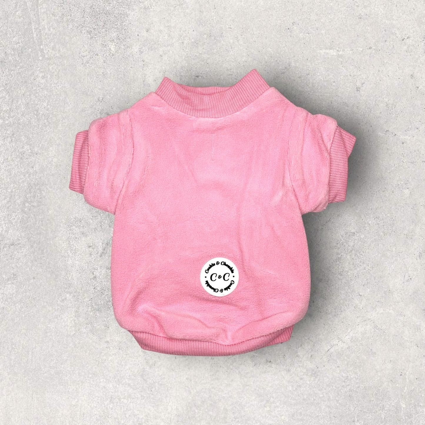 COZIES Fleece Sweatshirt - Pink