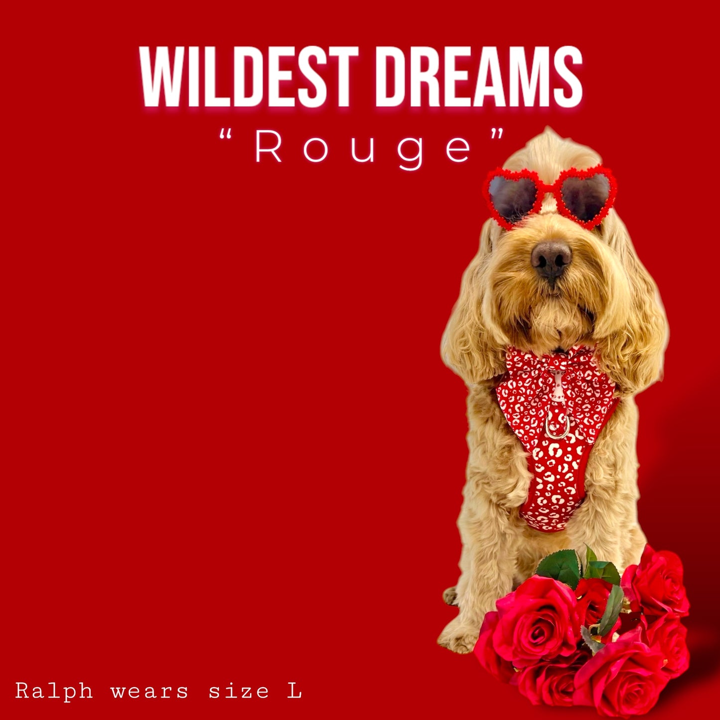 Adjustable Harness - 'Wildest Dreams - Rouge'
