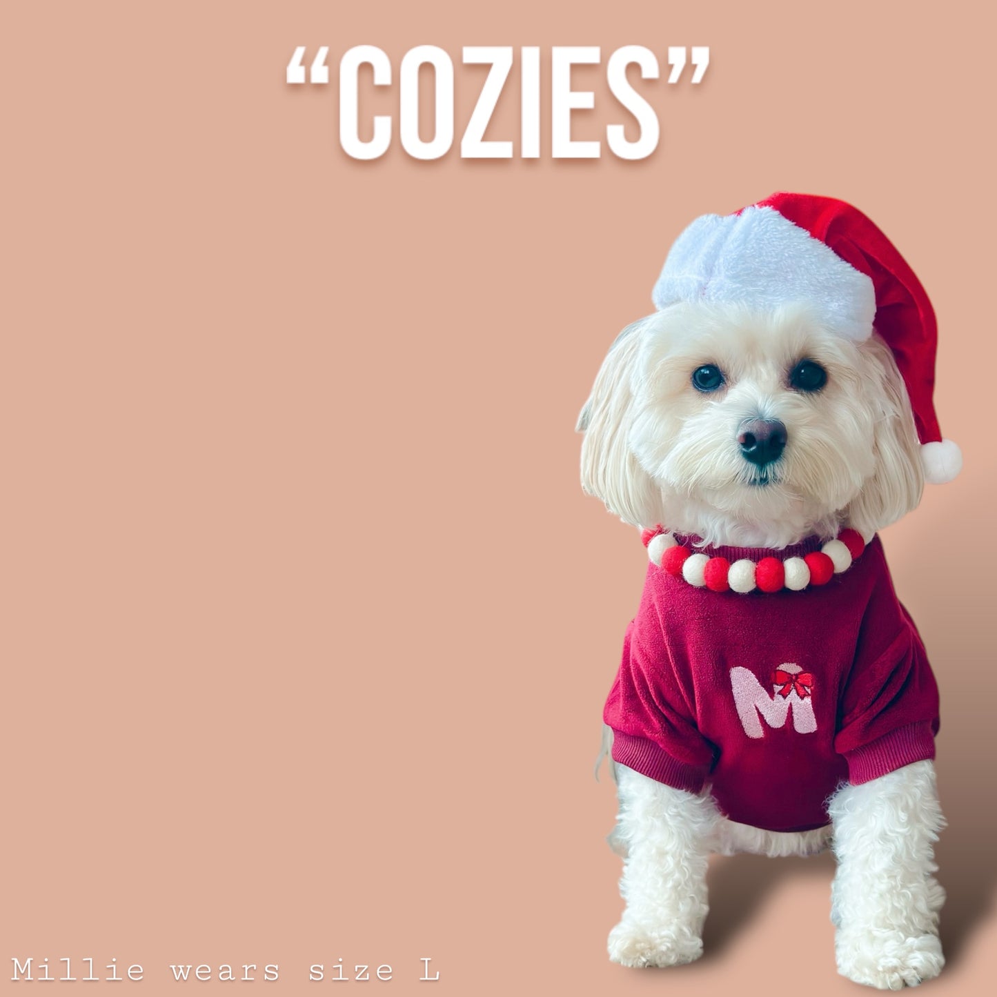 COZIES Fleece Sweatshirt - Burgundy