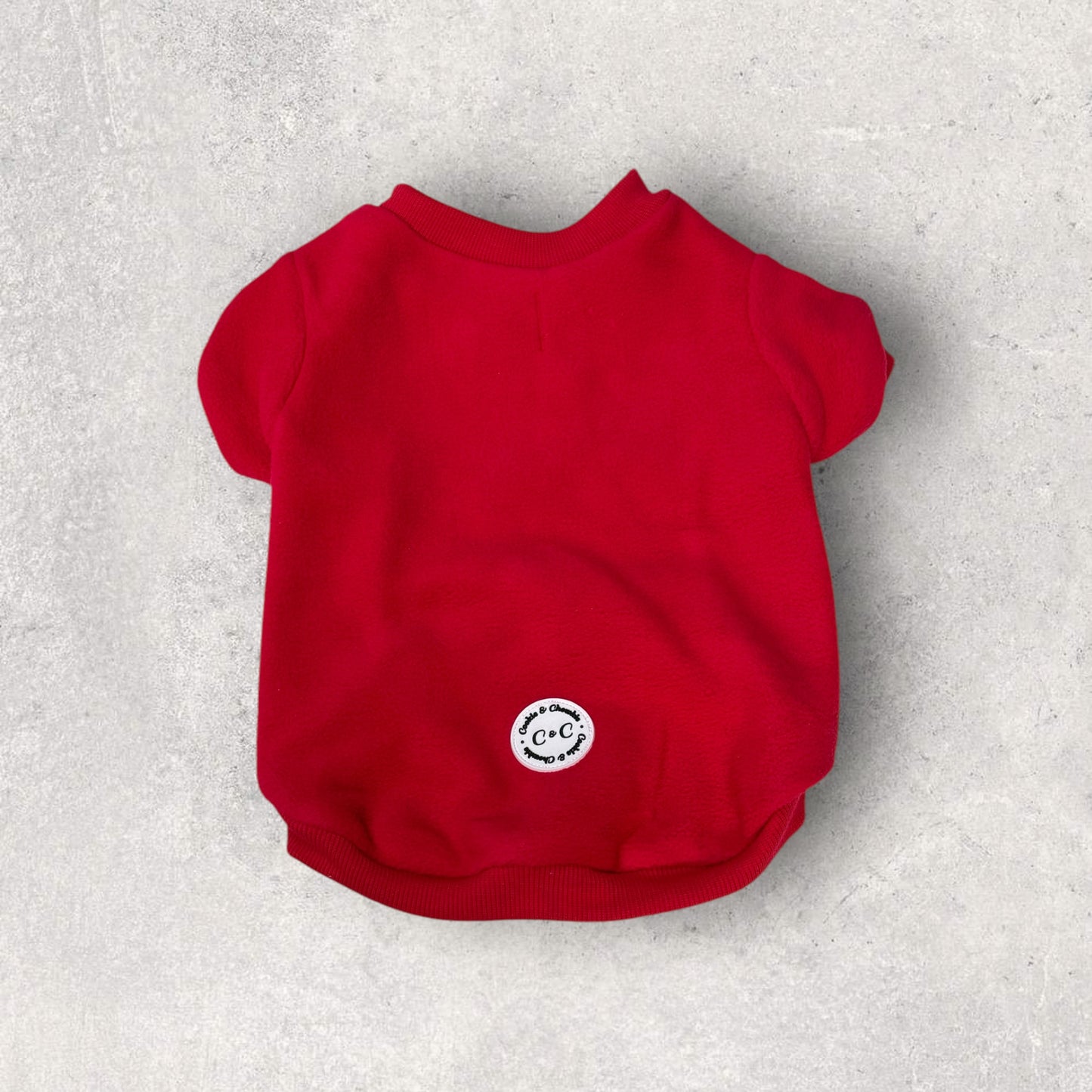COZIES Fleece Sweatshirt - Red