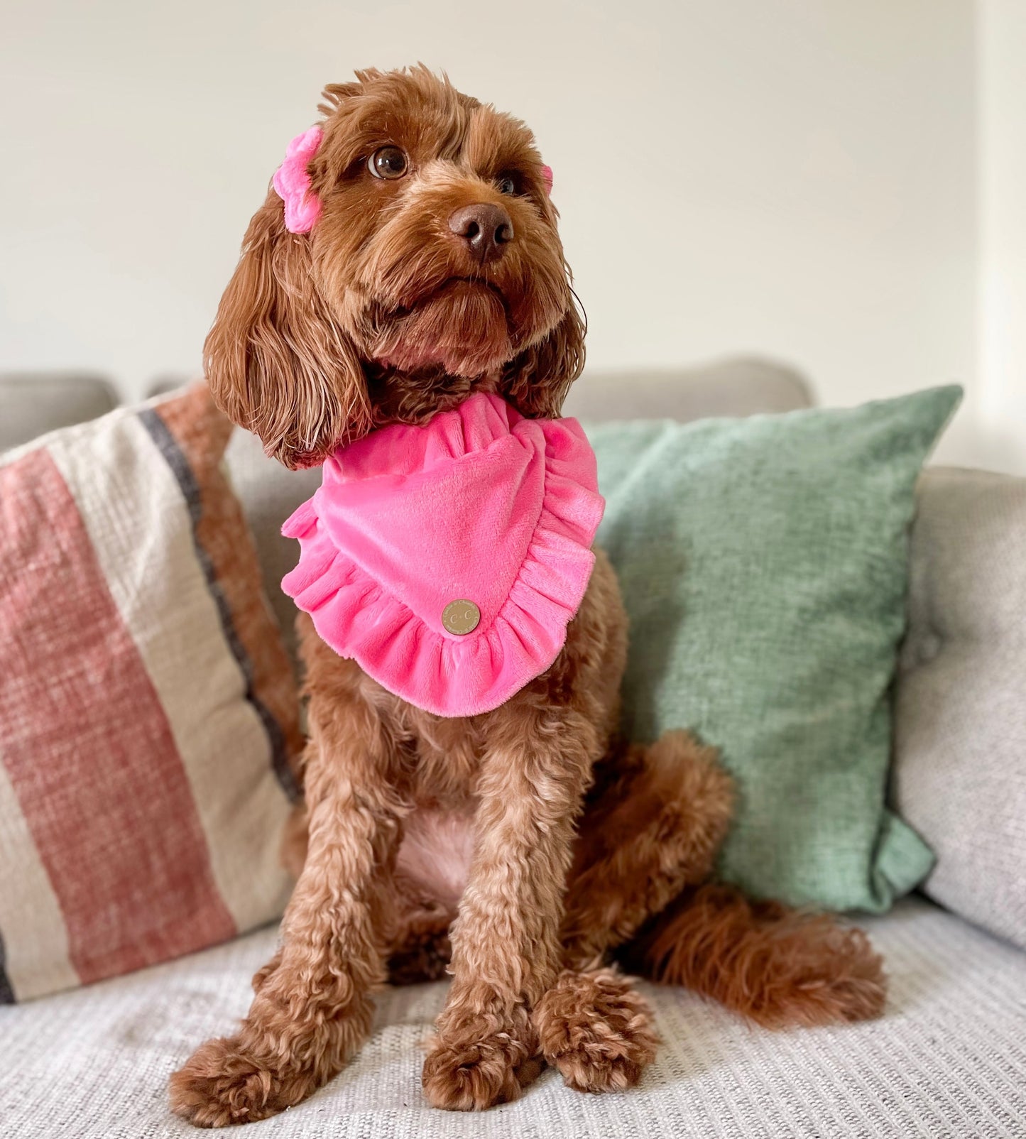 FLUFFIES Bandana - "Barbie"
