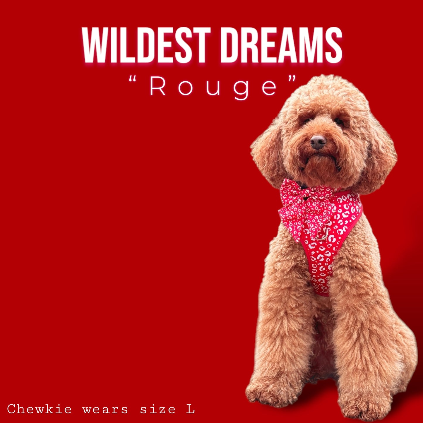 Adjustable Harness - 'Wildest Dreams - Rouge'