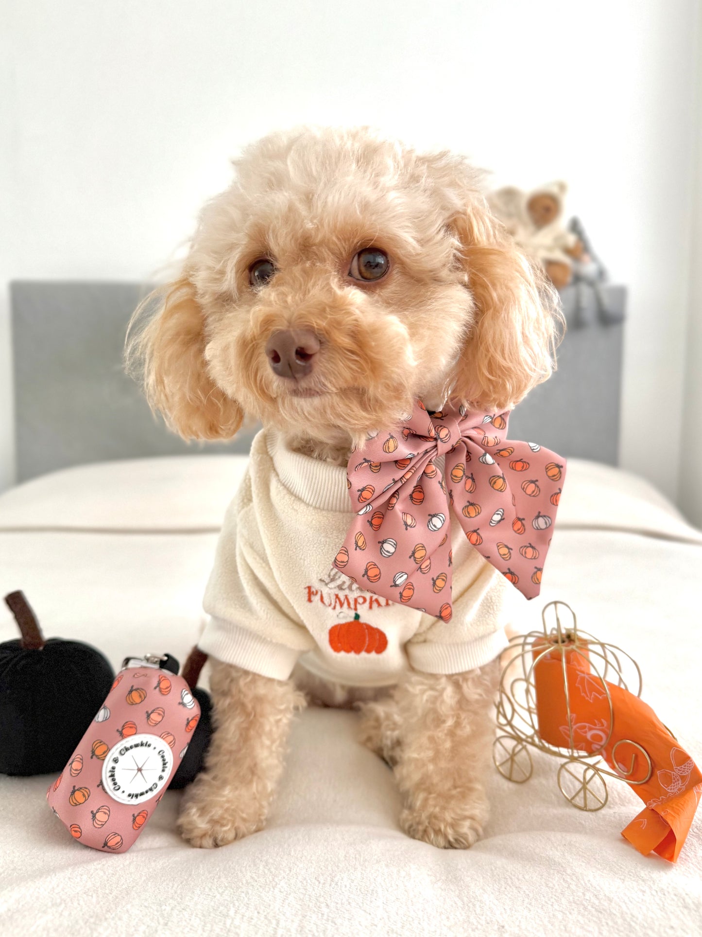 Poop Bag Holder – 'Cinderella Latte'