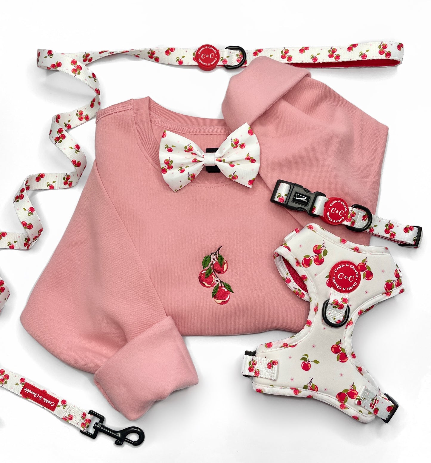 Adjustable Harness - 'Apple Pawtumn Jeans'