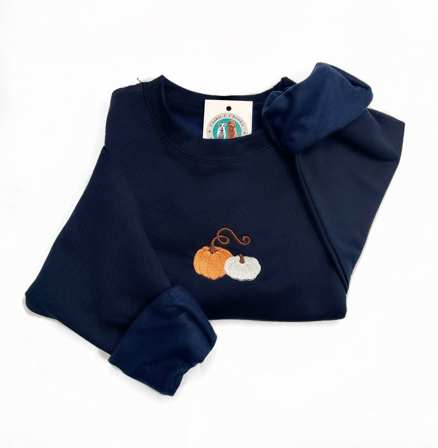 Embroidered Sweatshirt - 'My Little Pumpkin'