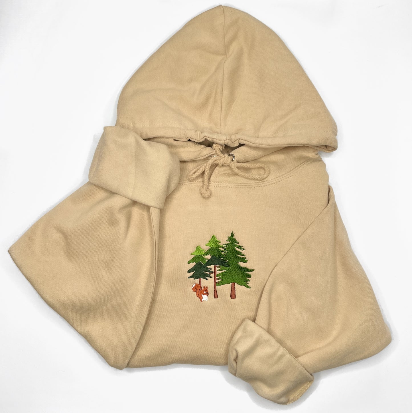 Embroidered Hoodie - 'Squirrel Pawtrol'