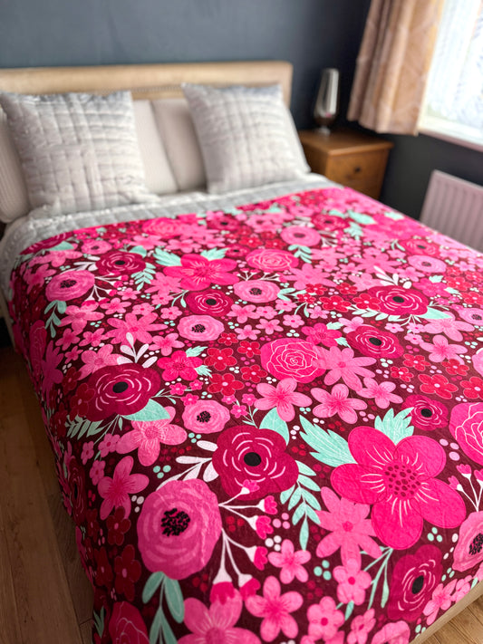 Minky Snuggle Blanket - "On Chewsdays, We Wear Pink"