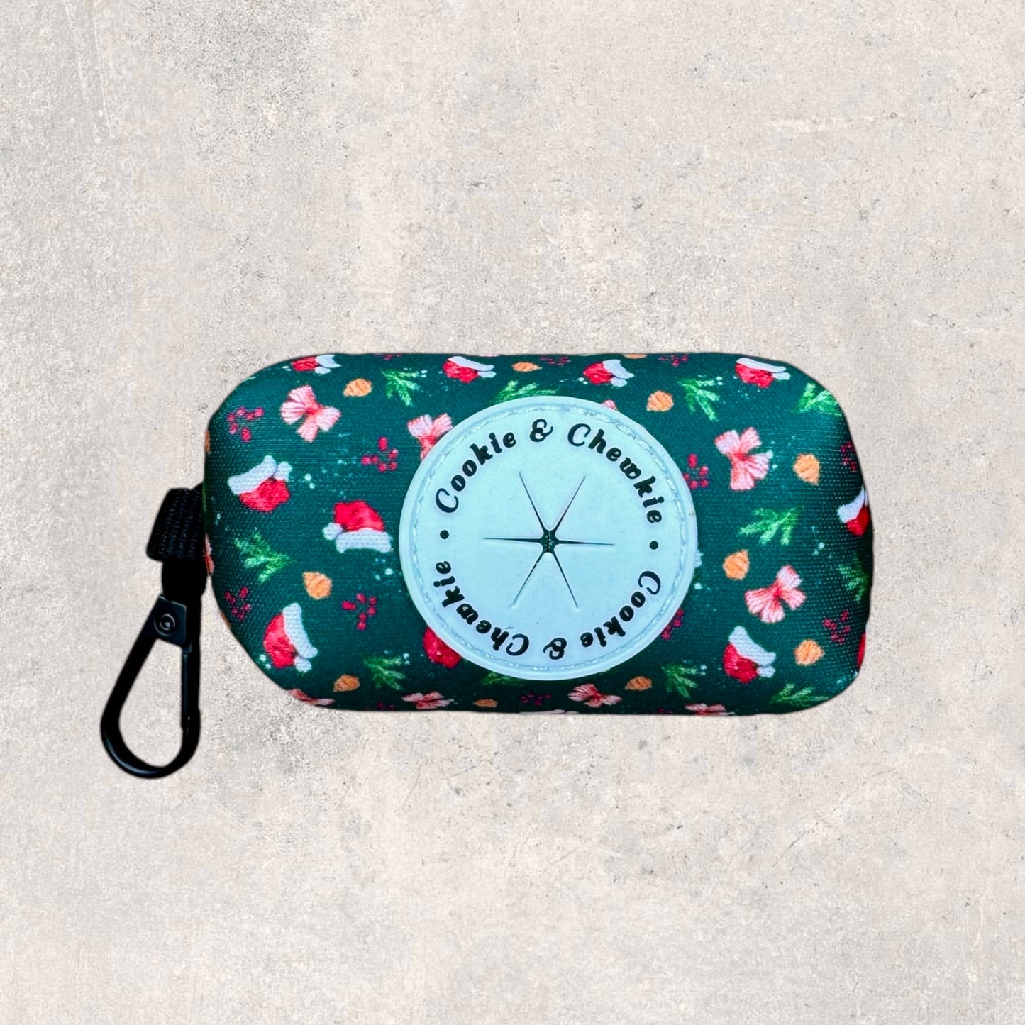 Poop Bag Holder – ‘Dainty Little Christmas'