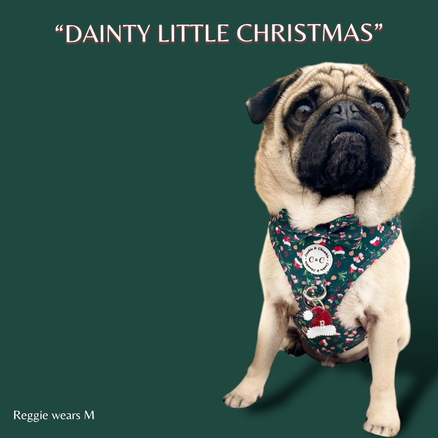 Adjustable Harness - 'Dainty Little Christmas'