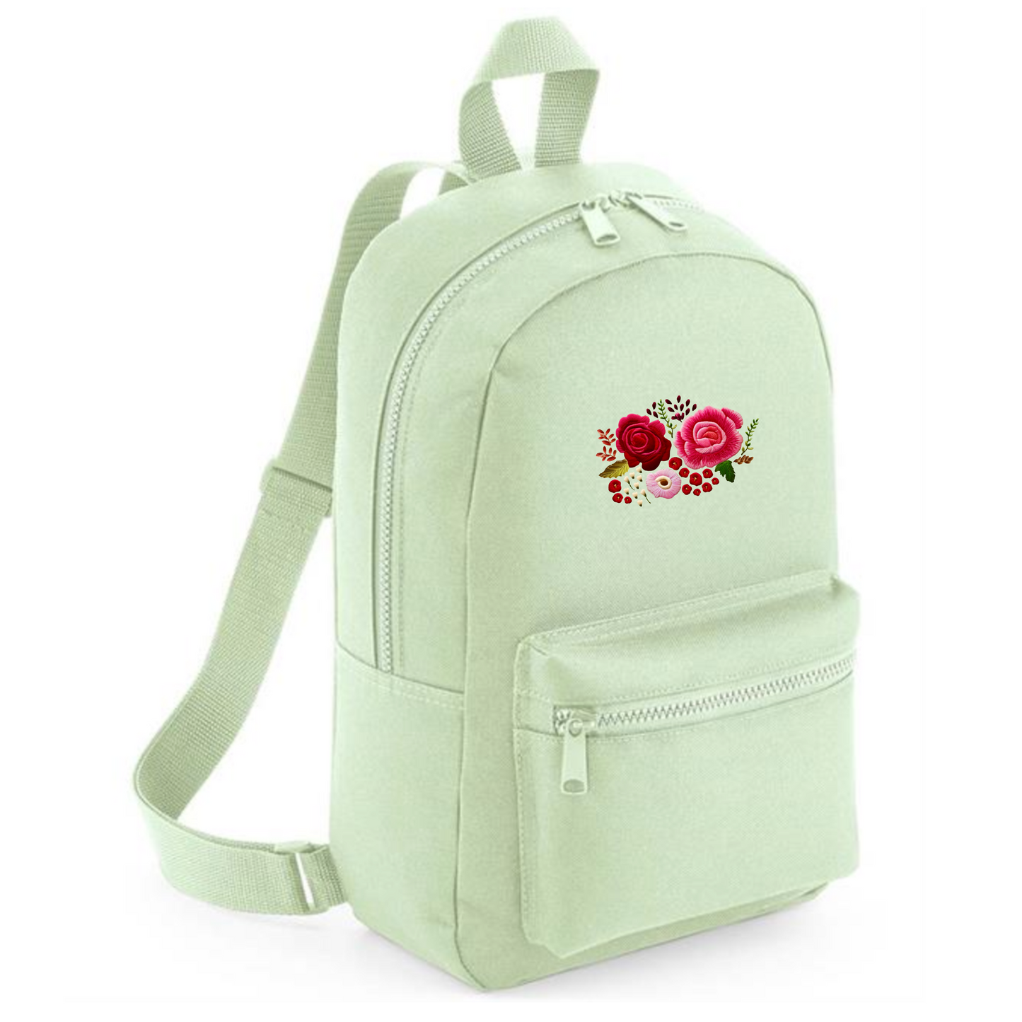 Embroidered Mini Backpack - 'Meet Me at Monet's'