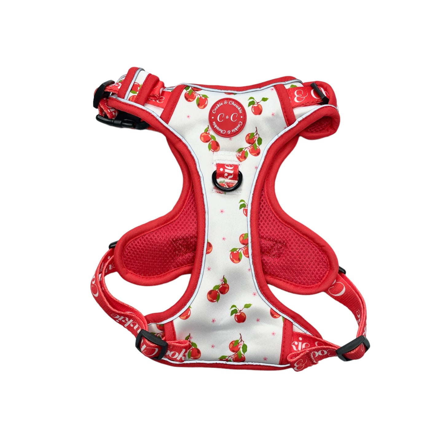 Adjustable TUFF Harness - 'Apple Pawtumn Jeans'