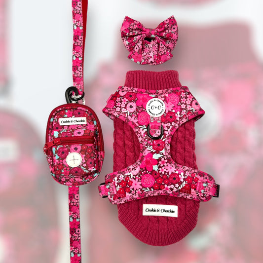 Cable Knit Jumper - Cranberry