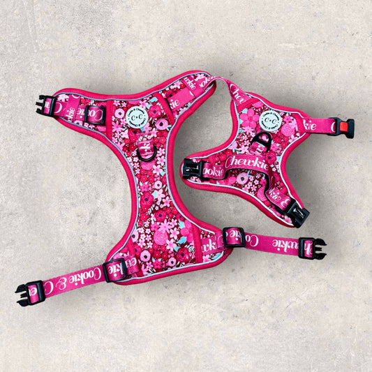 Adjustable TUFF Harness - 'On Chewsdays, We Wear Pink'