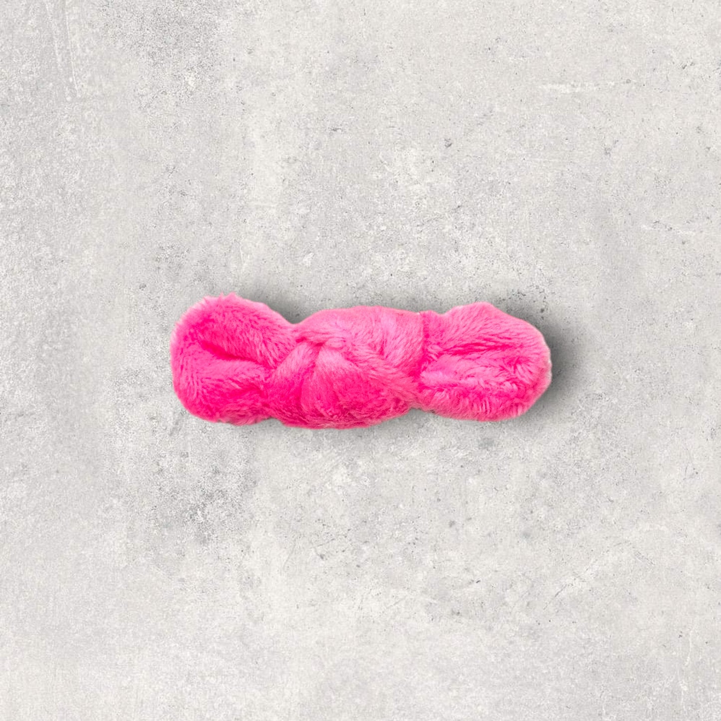 FLUFFIES Hair/Fur Bow - 'Barbie'