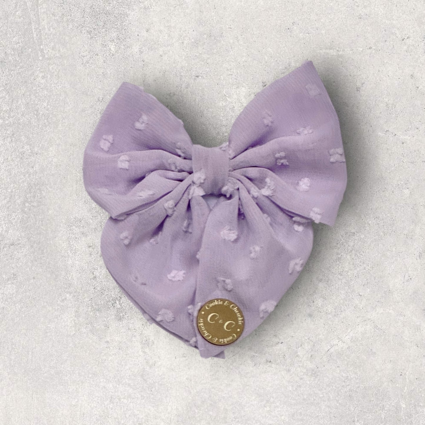 DAINTIES Sailor Bow - 'Lilac'