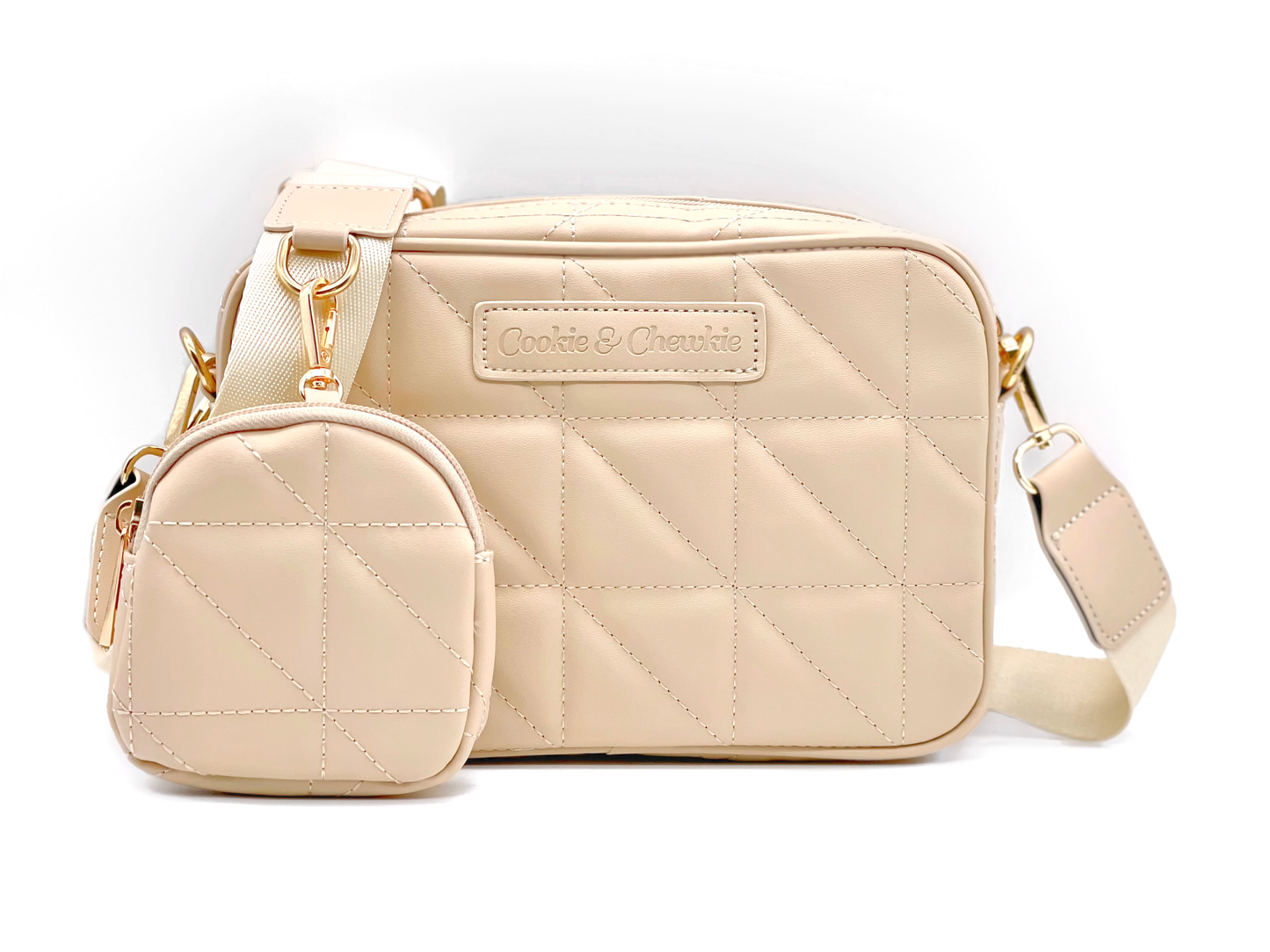 "Fancy" Shoulder Bag - Beige