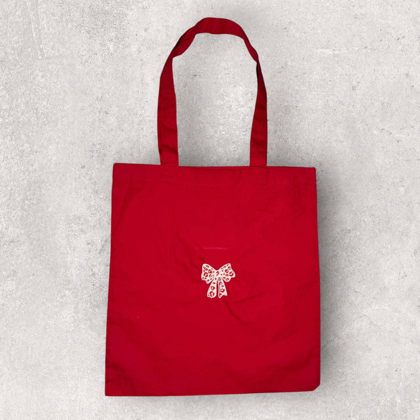 Embroidered Cotton Shoulder Tote Bag - 'Wildest Dreams'