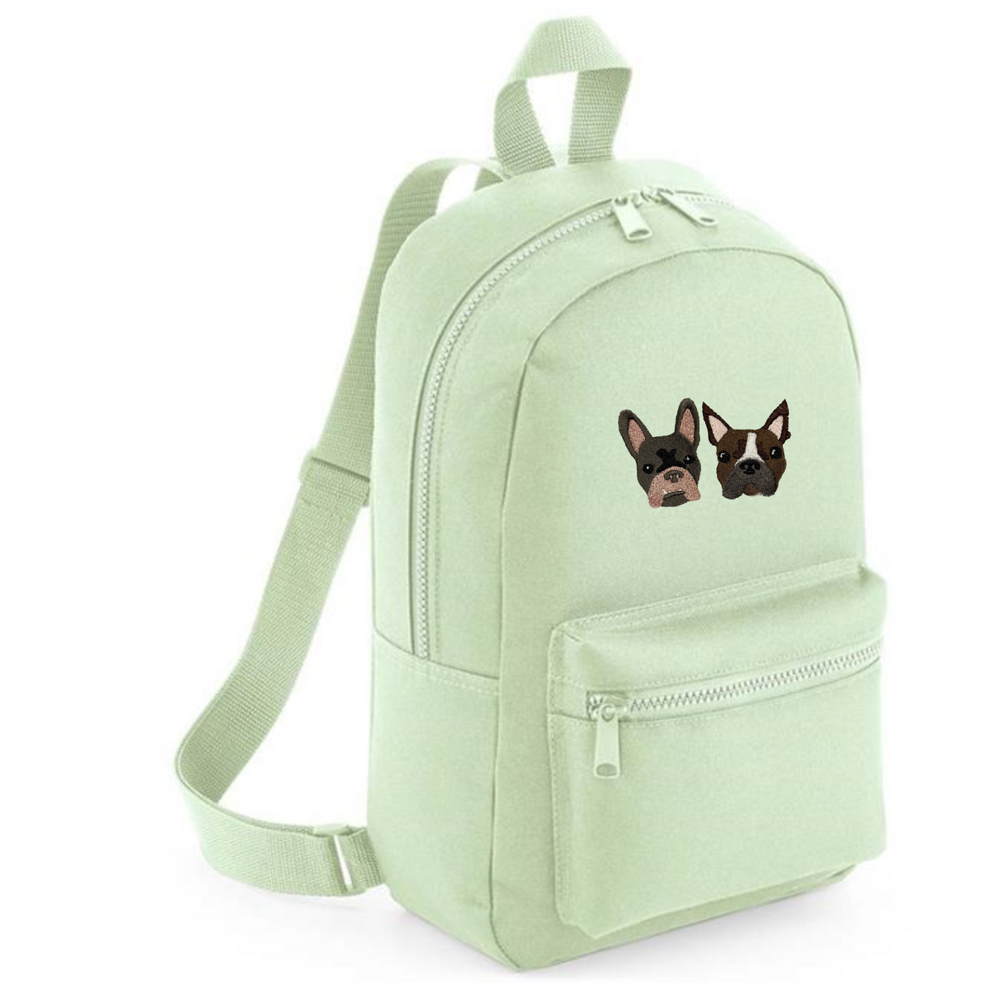 Embroidered Custom Pet Portrait Mini Backpack