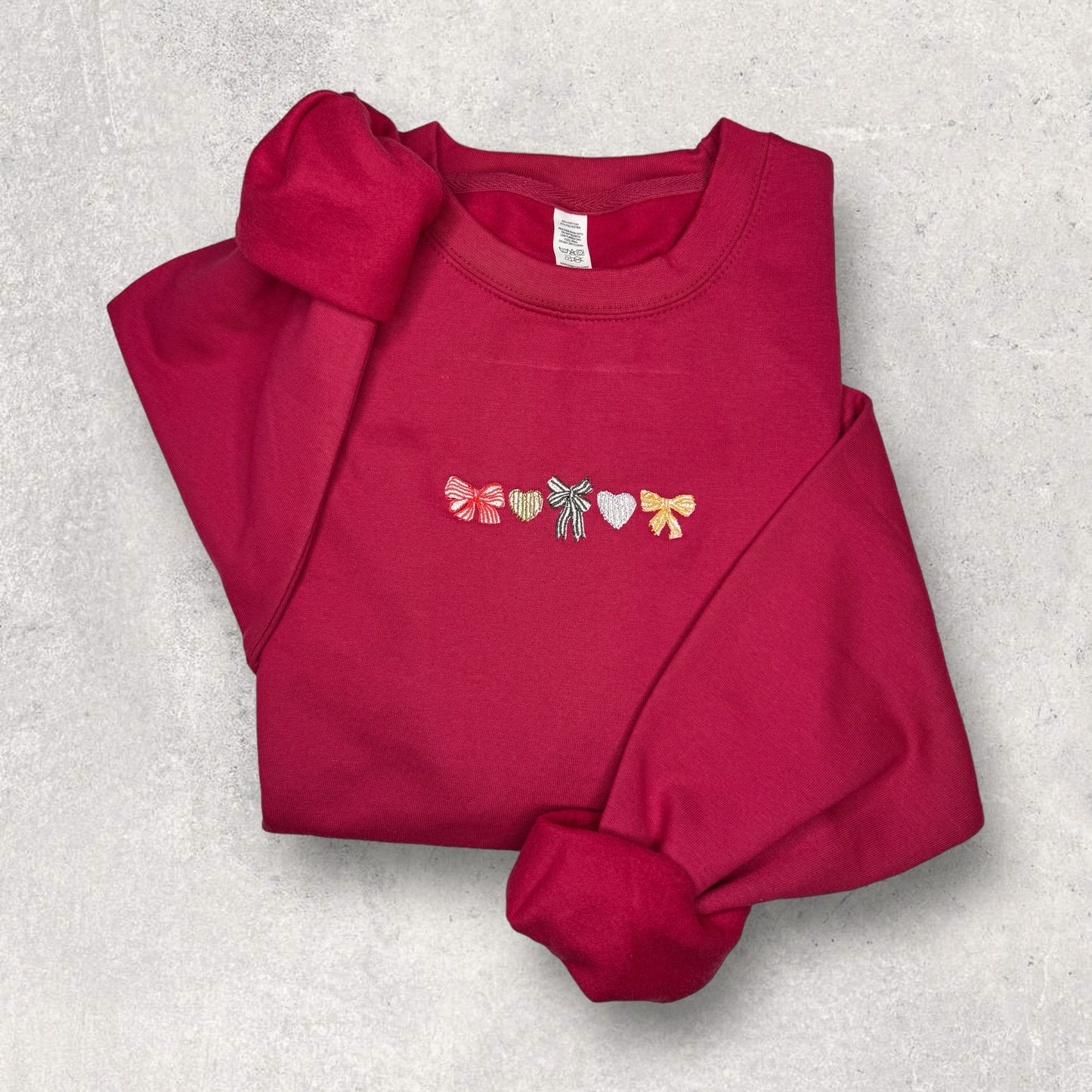 Embroidered Sweatshirt - 'My Dainty Love'