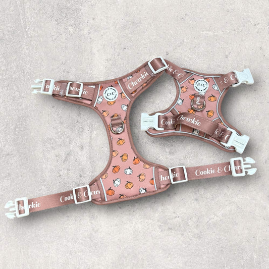 Adjustable TUFF Harness - 'Cinderella Latte'