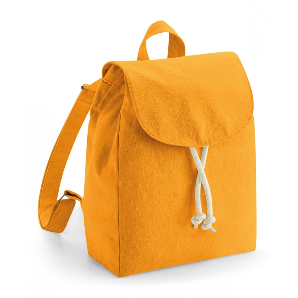 Embroidered Breed Outline Organic Mini Cotton Backpack