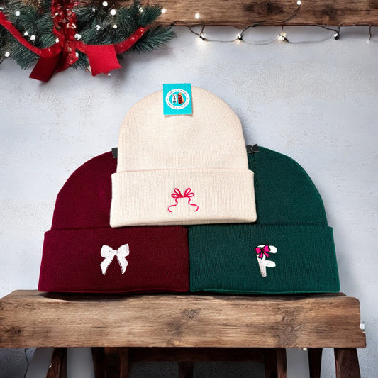 Embroidered Beanie
