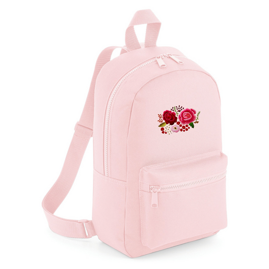 Embroidered Mini Backpack - 'Meet Me at Monet's'