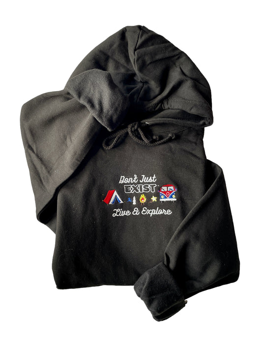 Embroidered Hoodie - 'The Good Life'