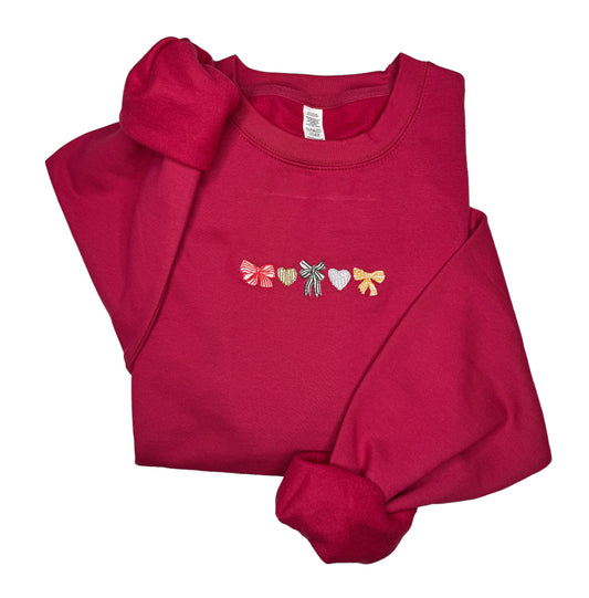 Embroidered Sweatshirt - 'My Dainty Love'