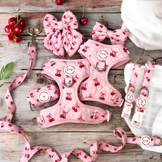 Adjustable Quilted Harness - 'Chérie Amour'