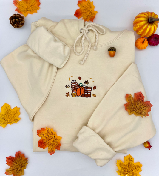 Embroidered Hoodie - 'Tis The Season'