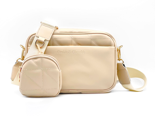 "Fancy" Shoulder Bag - Beige