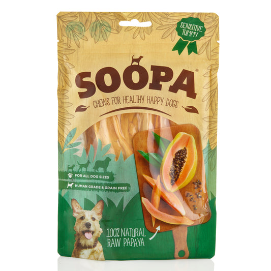 Soopa Papaya Dog Chews 85g