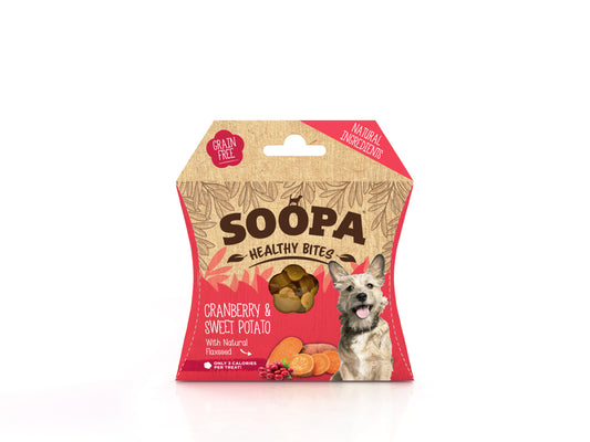 Soopa Healthy Bites Cranberry and Sweet Potato