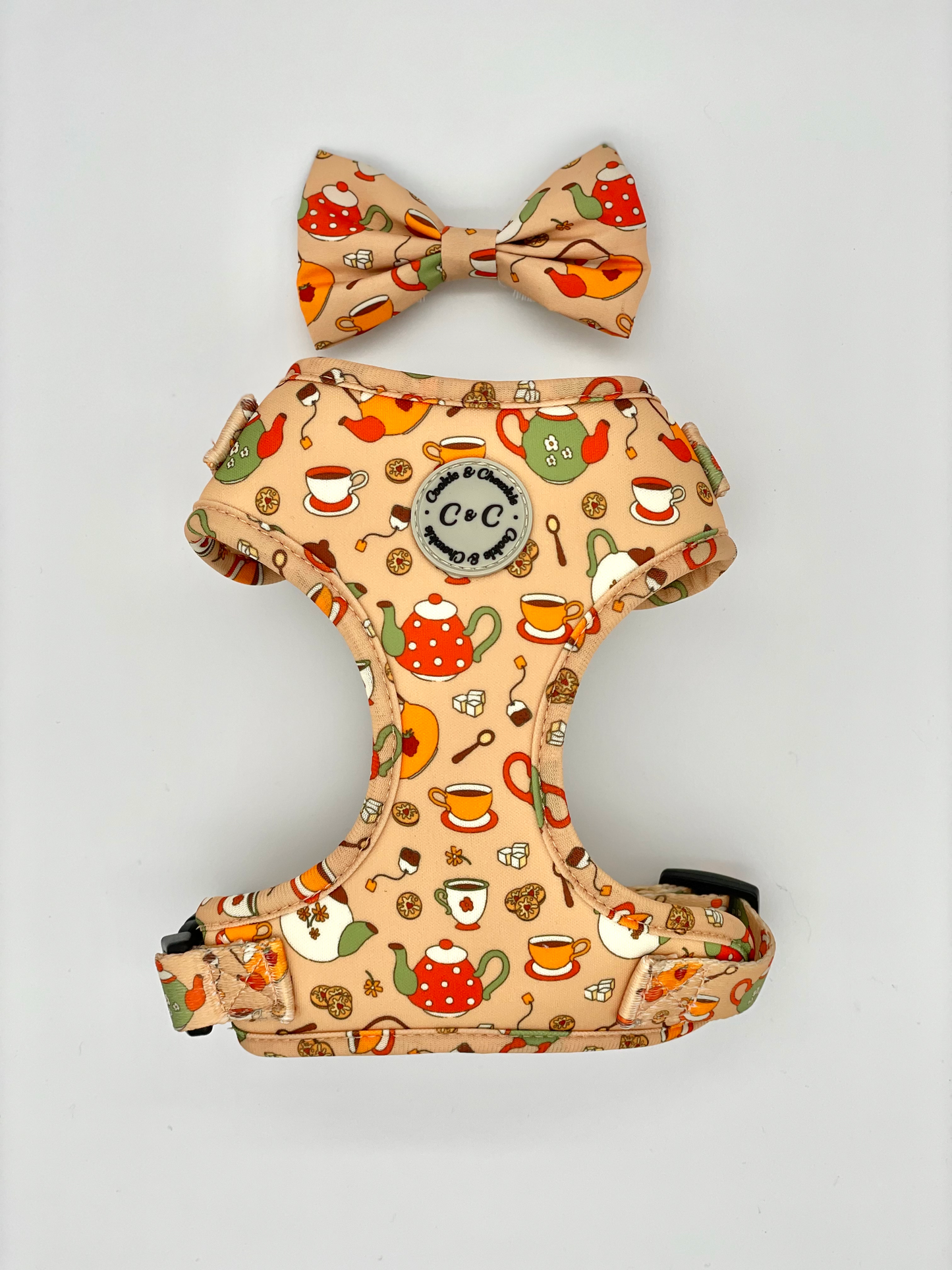 Bow Tie - 'Cup of Pawsitivitea'